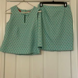 jane summers for belk skirt set